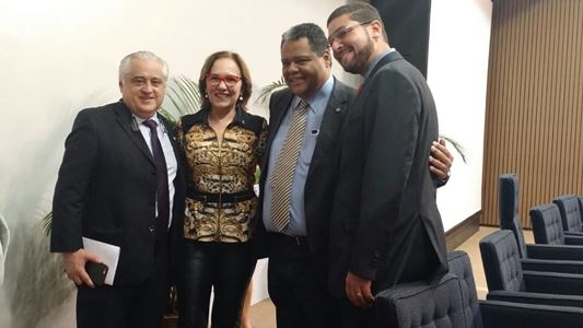 Dep. Antônio Brito, Zenaide Maia, Dep. Odorico Monteiro e José Rodrigues