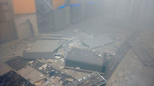 Explosão de caixa eletrônico em Governador Dix-Sept Rosado