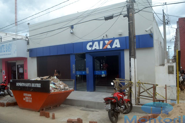 Caixa Econômica voltou a funcionar em João Câmara (Foto: Marco Montoril)