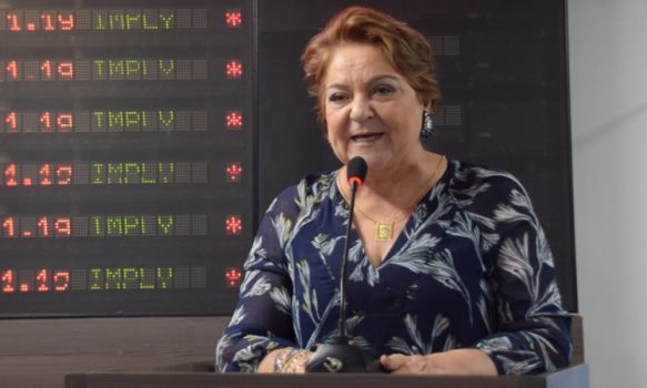 Ex-deputada e atual vereadora em Mossoró Sandra Rosado (PSB)